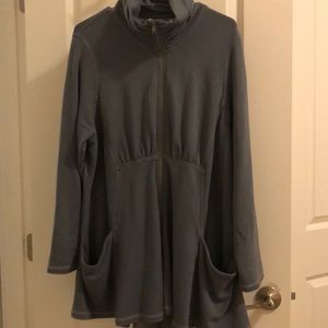 CMC tunic jacket! Adorable. Slate gray. L